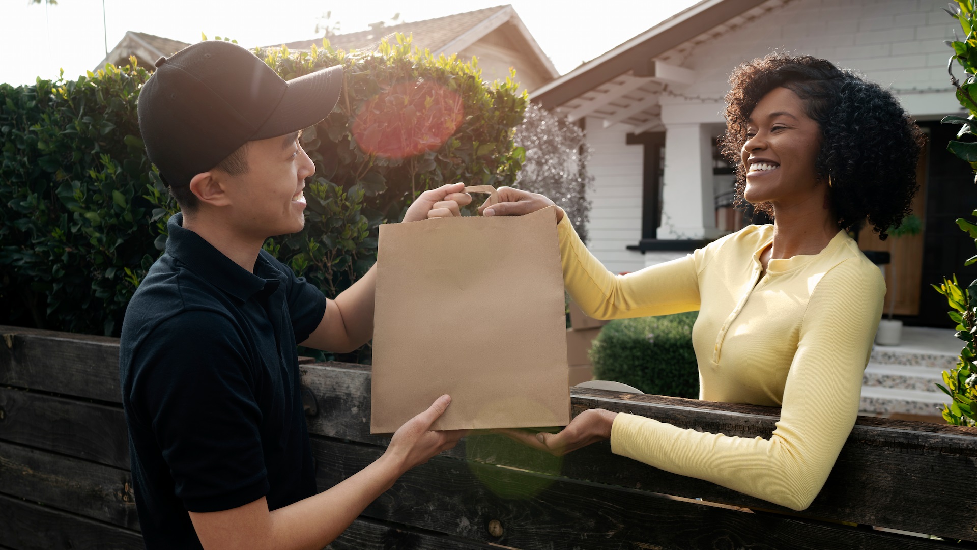 repartidor de delivery